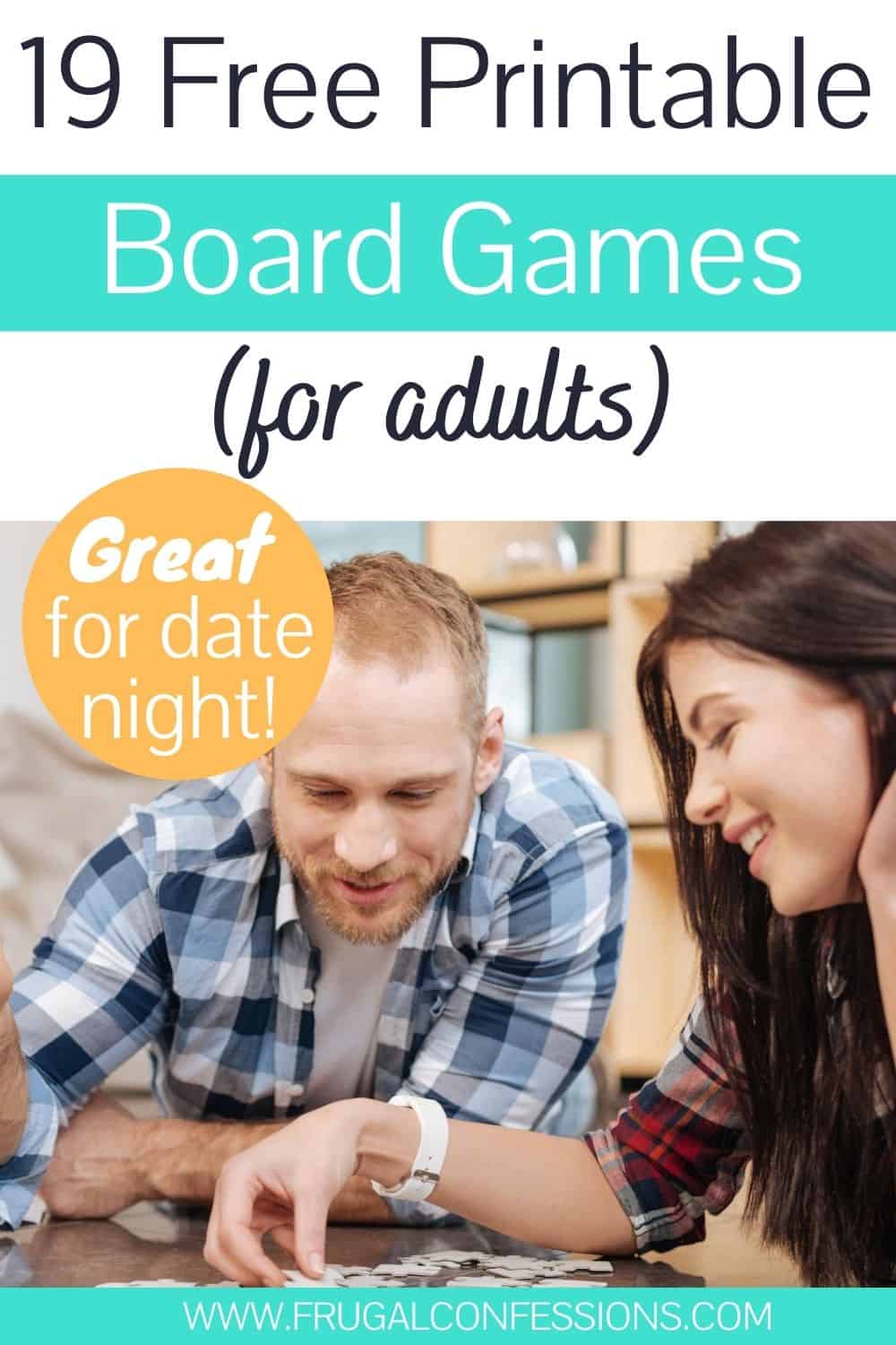 19 Free Printable Board Games For Adults Have Fun 