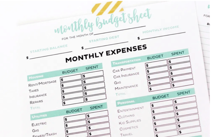 11 Cute Printable Monthly Budget Worksheets (Cute and Free!)