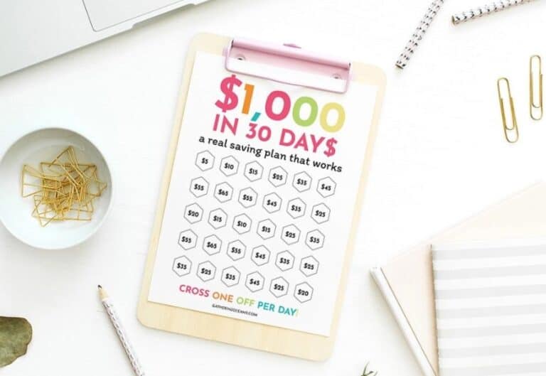 11 Free Printable Emergency Fund Trackers &amp; Charts