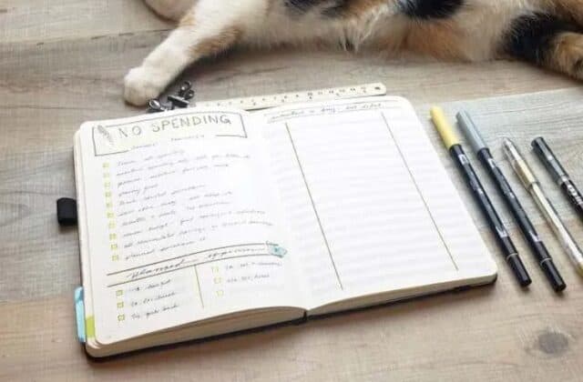 11 no spend trackers to use with your no spend challenge