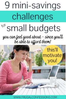 9 Mini-Savings Challenges for Small Budgets (and Big Dreams!)