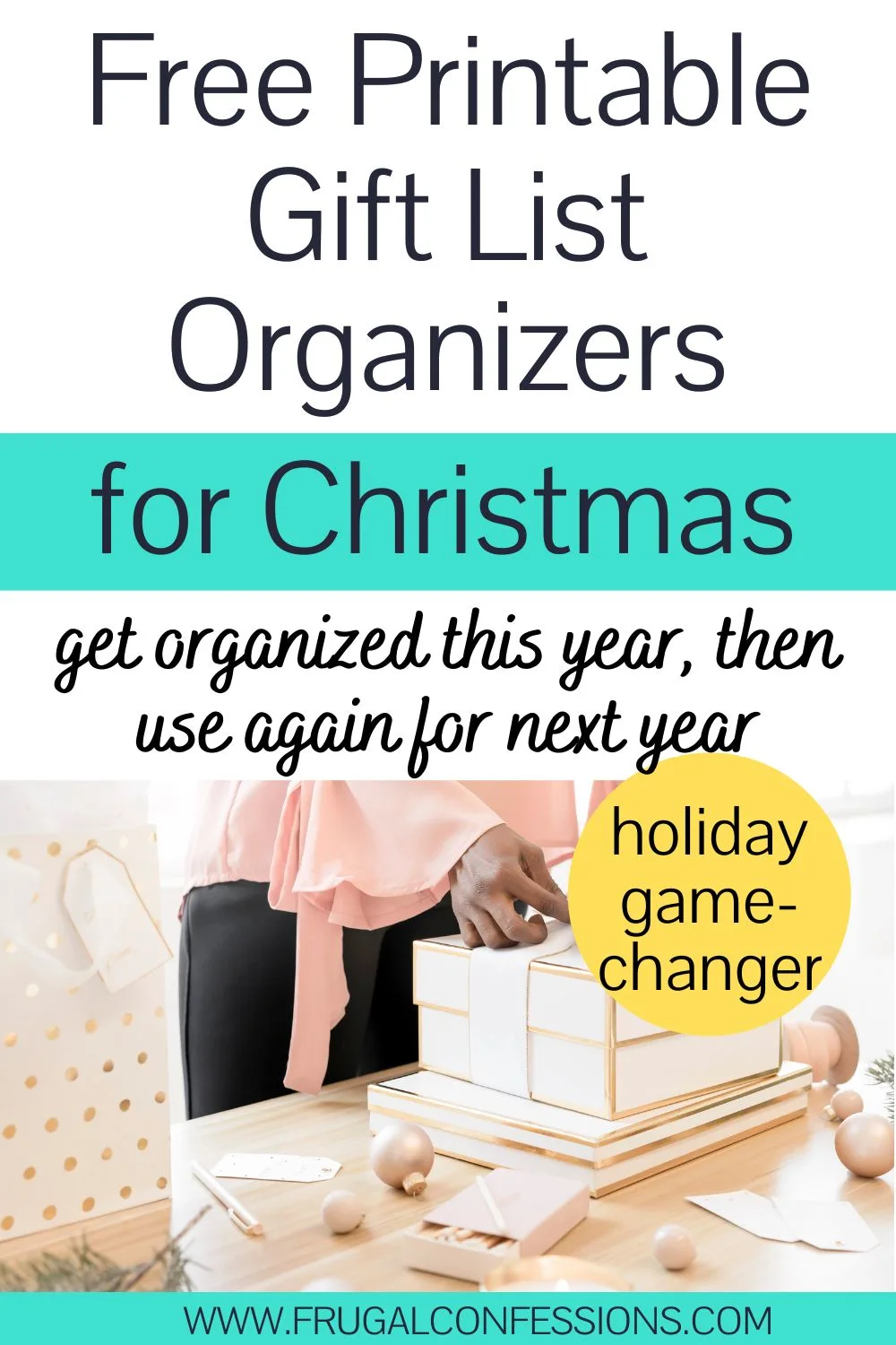 Christmas Gift Planning List  Holiday Organizer  Printable at Printable  Planning for only 595