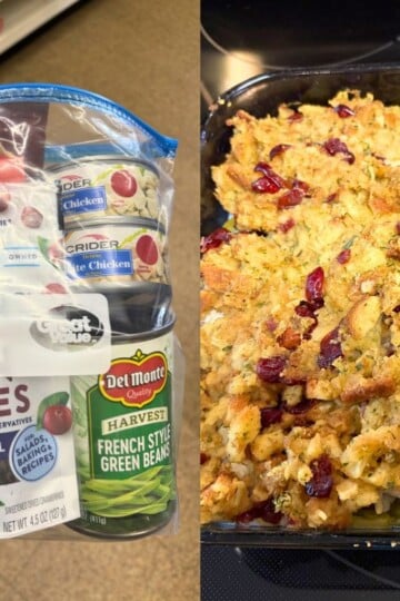 Quick Thanksgiving Dinner With Canned Chicken
